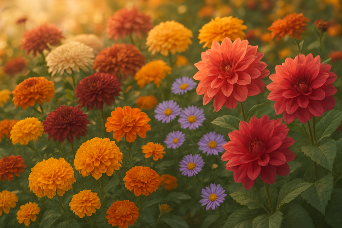 October Flowers: The Season of Flame and Calm