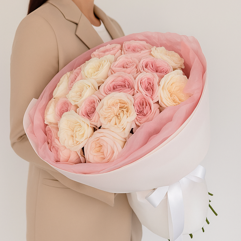 25 Garden Roses Bouquet
