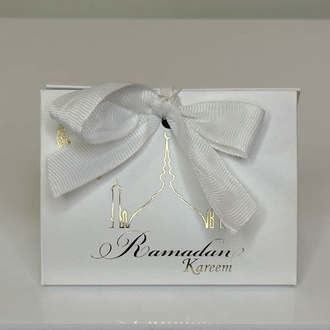 Small box with 4 chocolates for Ramadan