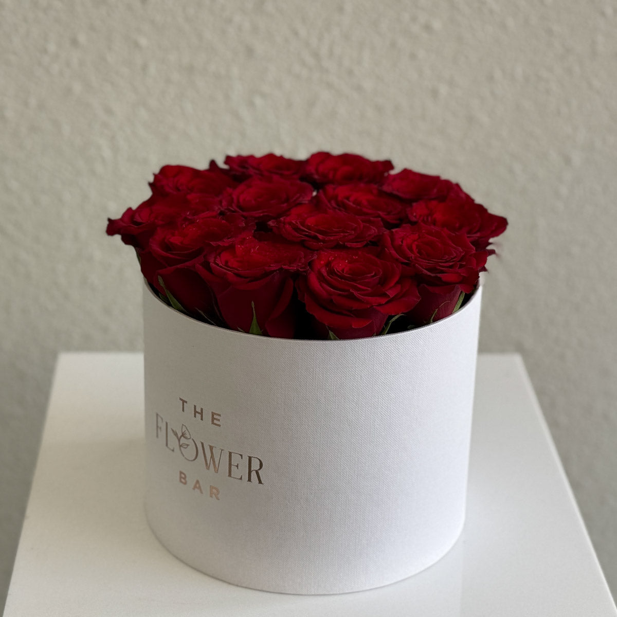 Classic Box with Red Roses