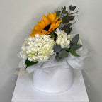 Hydrangea And Sunflower