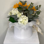 Hydrangea And Sunflower