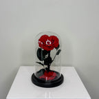 Forever Rose Red Heart