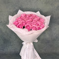 Twenty Five Pink Roses Bouquet