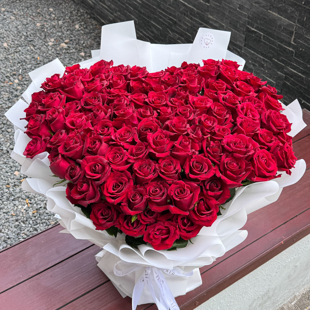 Red Heart Bouquet