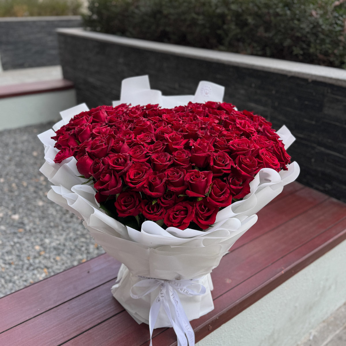 Red Heart Bouquet