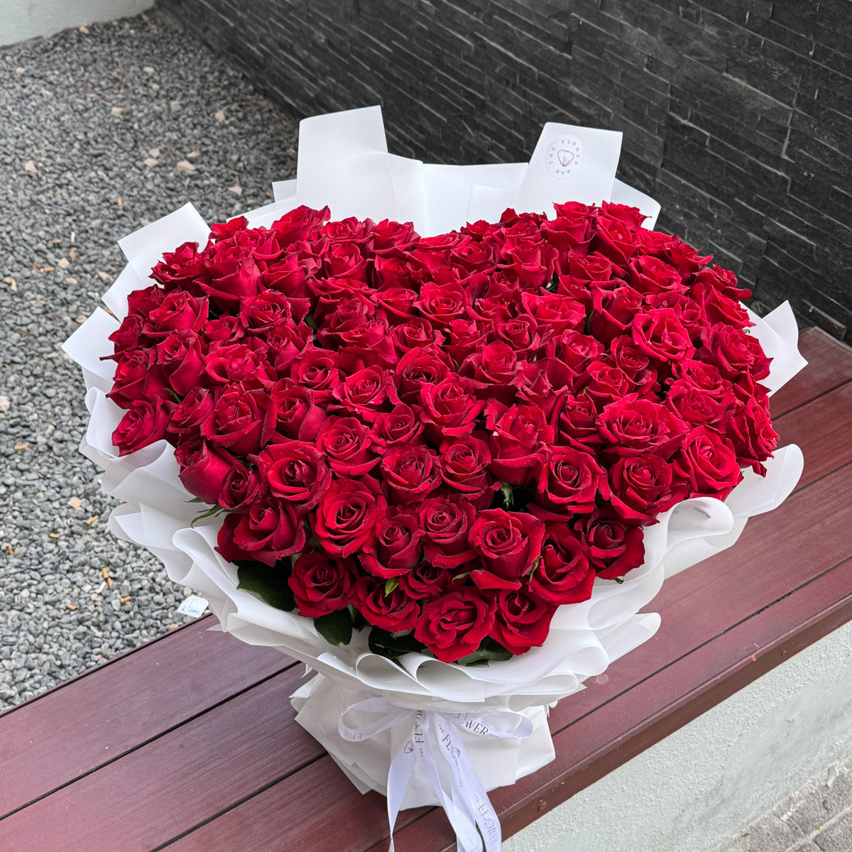 Red Heart Bouquet