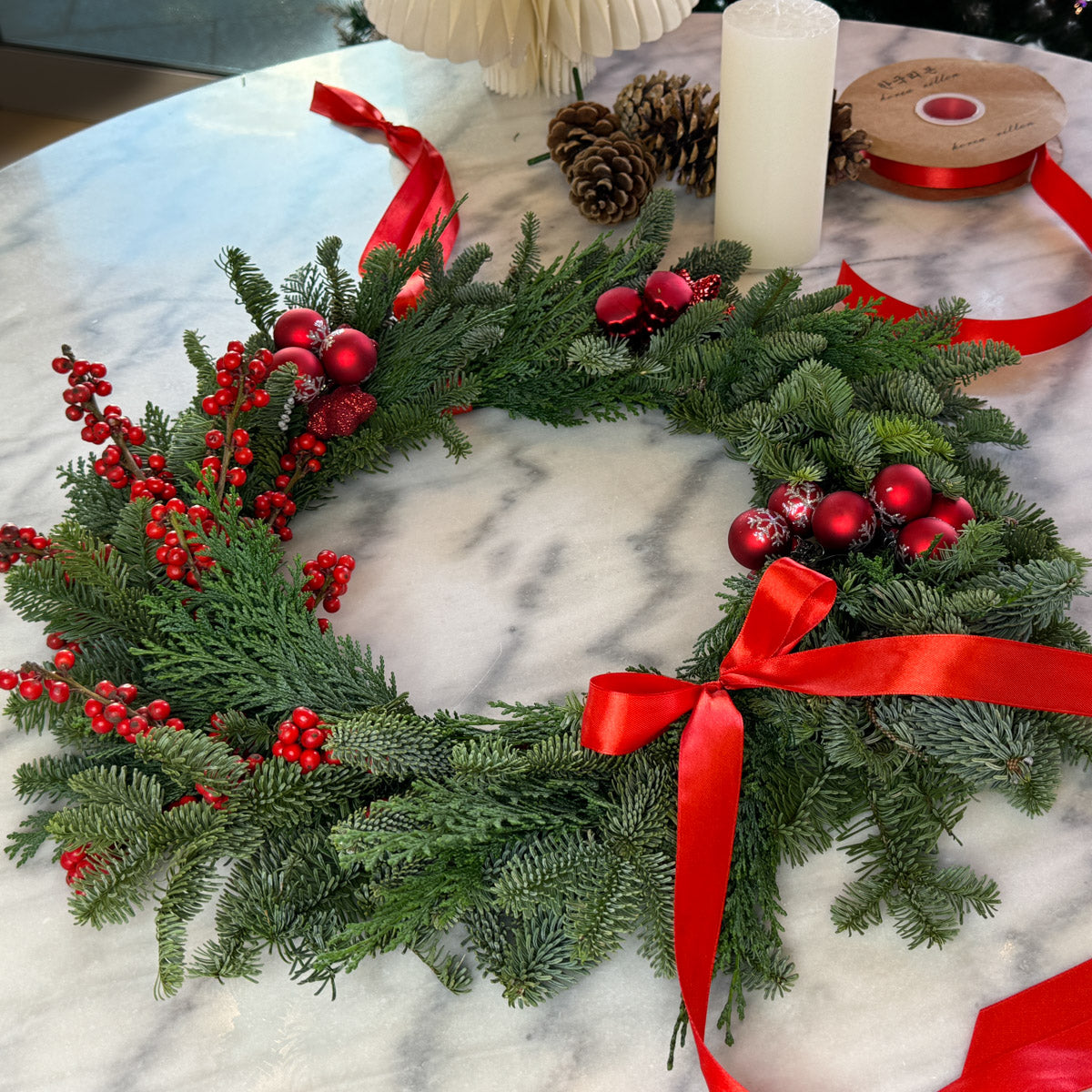 Christmas Green Wreath #2