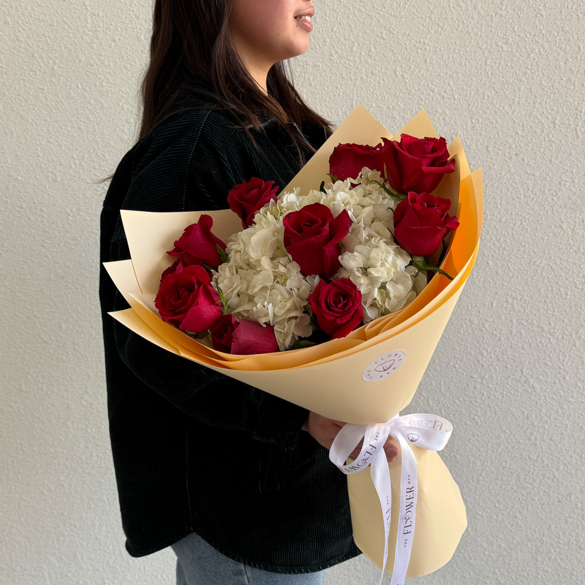 Hydrangea and Roses Bouquet