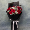 Spray Rose with Gypsophila Bouquet