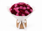65 Red and Pink Roses Bouquet