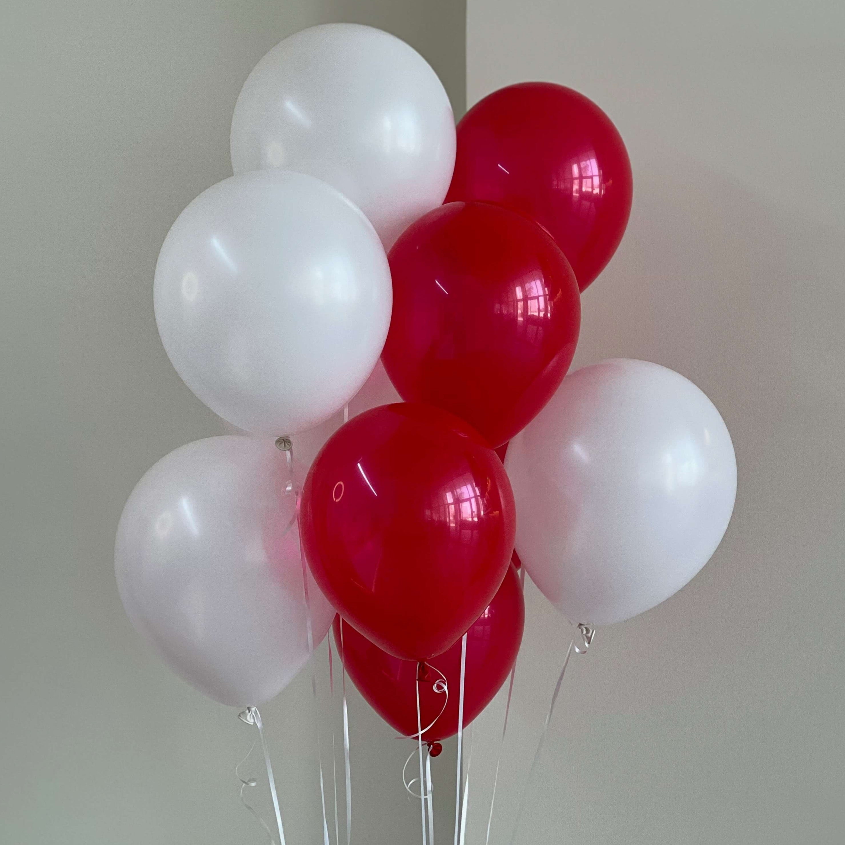 Ten Rubber Balloons